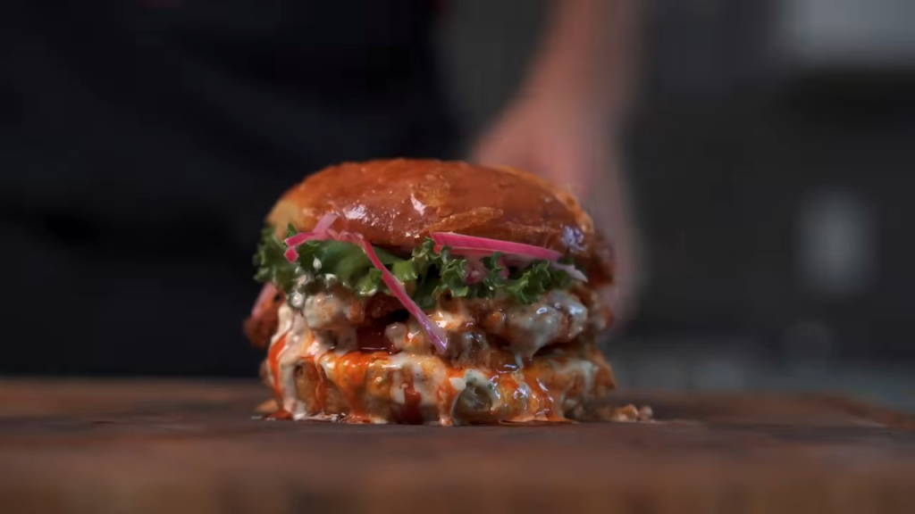Buffalo Chicken Burger