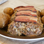 Mushroom Swiss Bacon Meatloaf