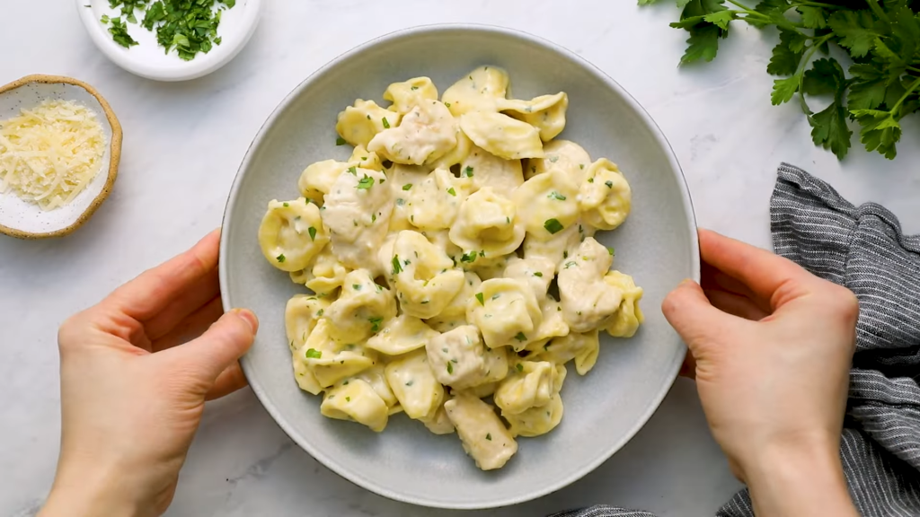 Chicken Alfredo Tortellini